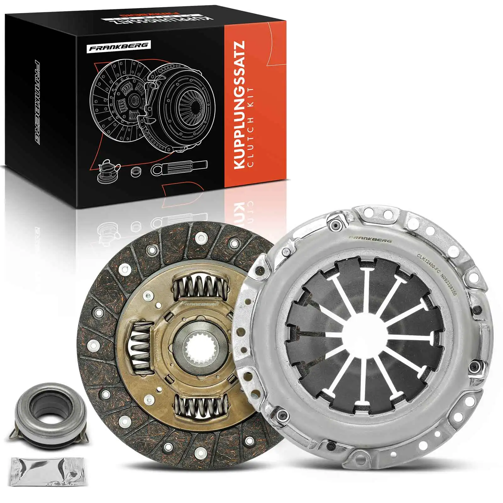 Frankberg 1x Koppelingsset voor Daihatsu Cuore VII L275 L276 L285 Sirion M3 Subaru Justy IV 1.0L 31230-87505 619312400