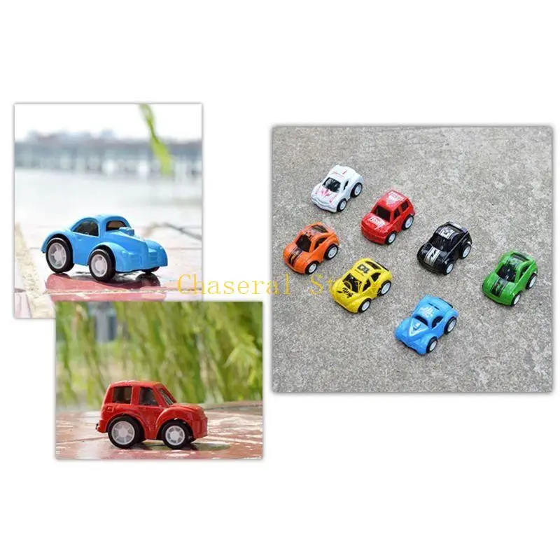 E7CE Mini Pull Back Back Let Go Veículos Carro Carro Corrida para Crianças Presente