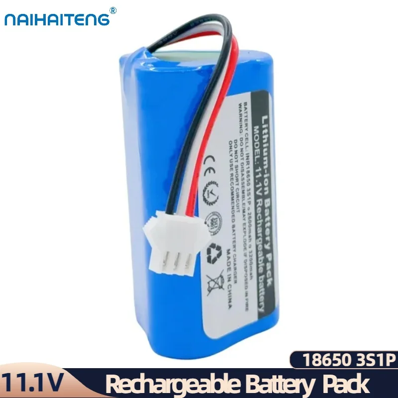 11.1V 10.8V 2600/3200mAh Rechargeable Li-ion Battery Pack 3S1P For Ecovacs Robot Vacuum D36A D36B D36C D36E DA60 DB35 Wholesale