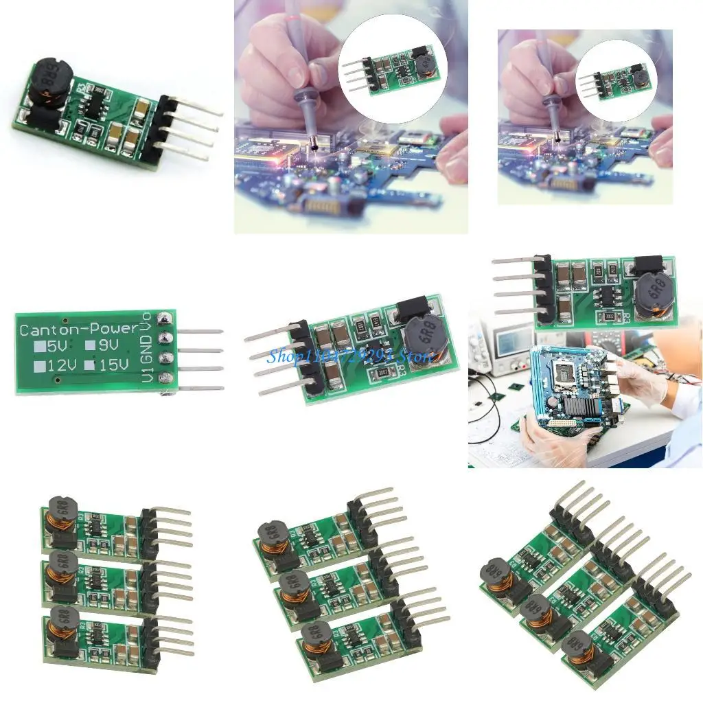 

Y2GD 3Pcs 3.3V 3.7V 5V 6V 5V to 12V Conversion Board Power Module