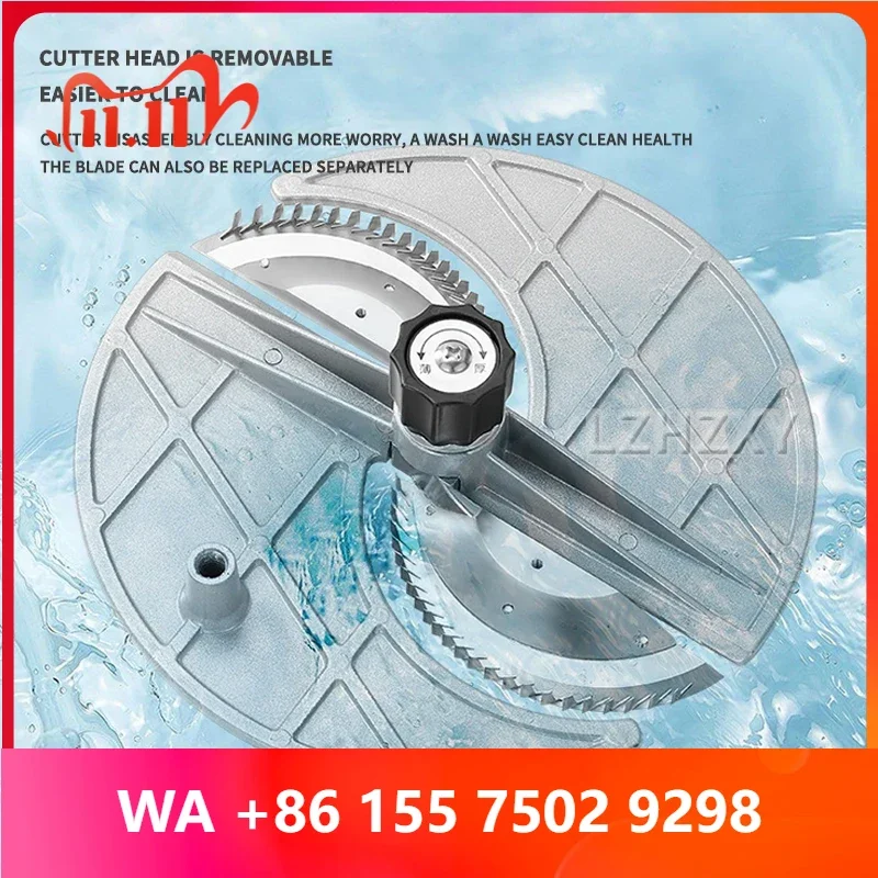 0-4.5mm Commercial Onion Potato Cs Slir Slicing hine Manual/ Cage edder hine ege Fruit Slicing