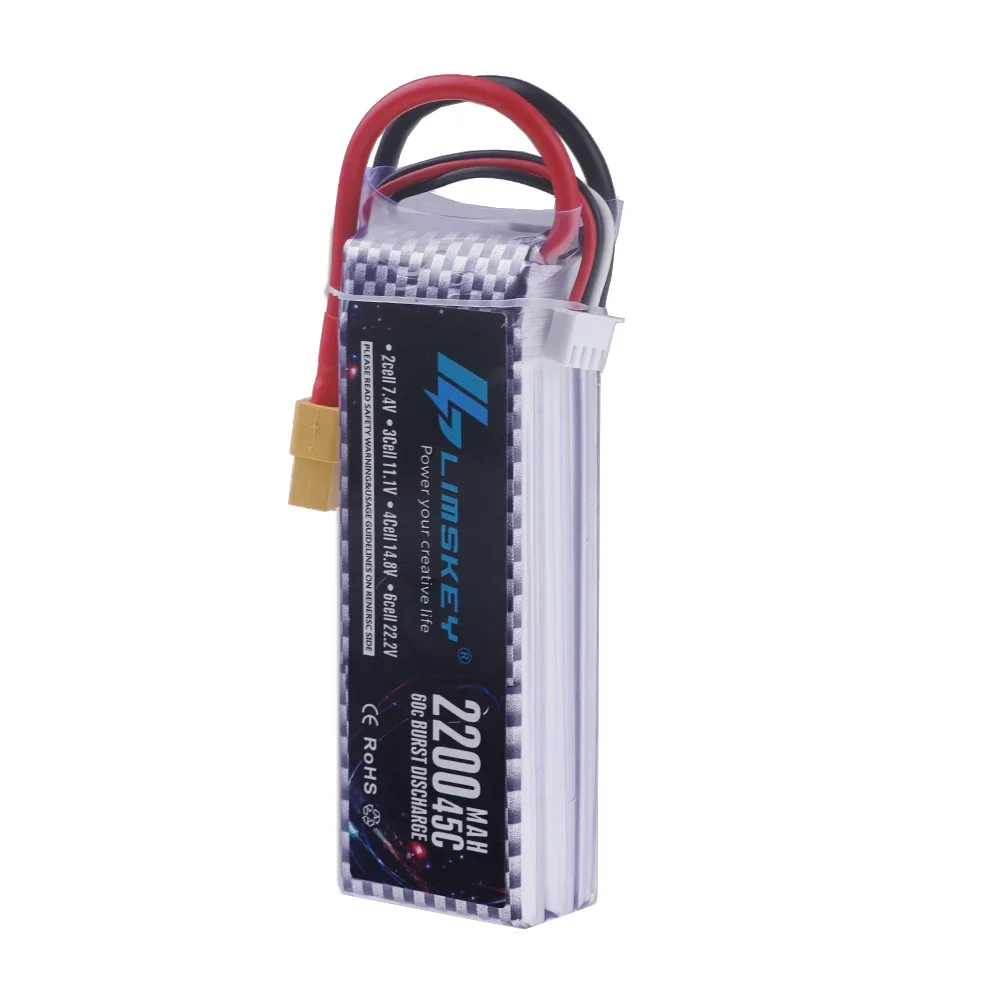 3s 45C 11.1V 2200mah Lipo Battery for RC Car Airplane Boat Quadcopter Spare Parts upgrade 1500mah 11.1v Drones battery 1-3pcs