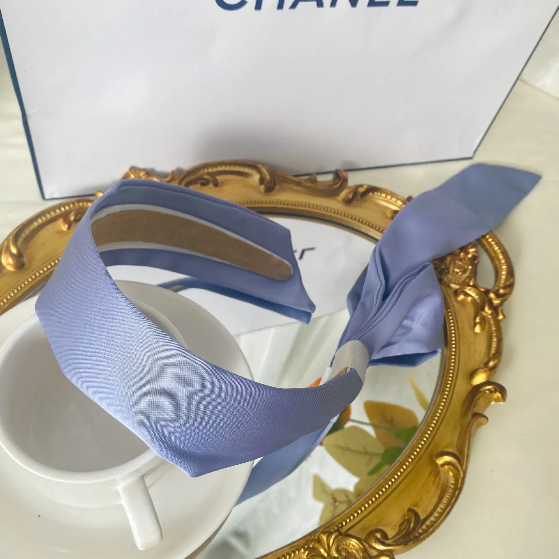 

Vintage French Hair Hoop All-in-One Ribbon Design Solid Color for Women Girls Dating Vacation Hair Accessories Headwear