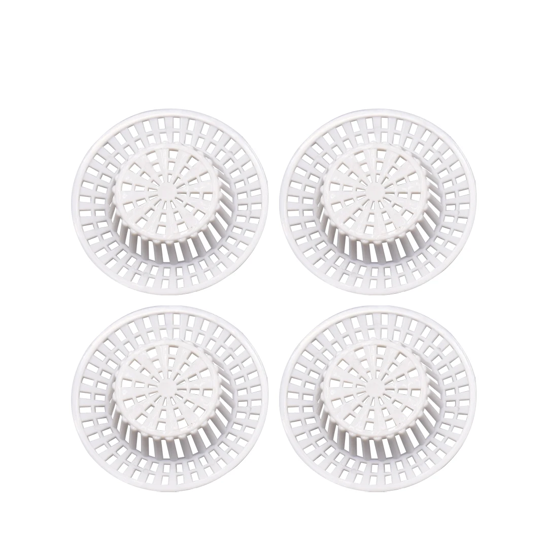 4 Pcs Plastics Kitchen Hair Sink Filter Anti-blocking Bathtub Stopper Bathroom Floor Drain Shower Sink Household Straine