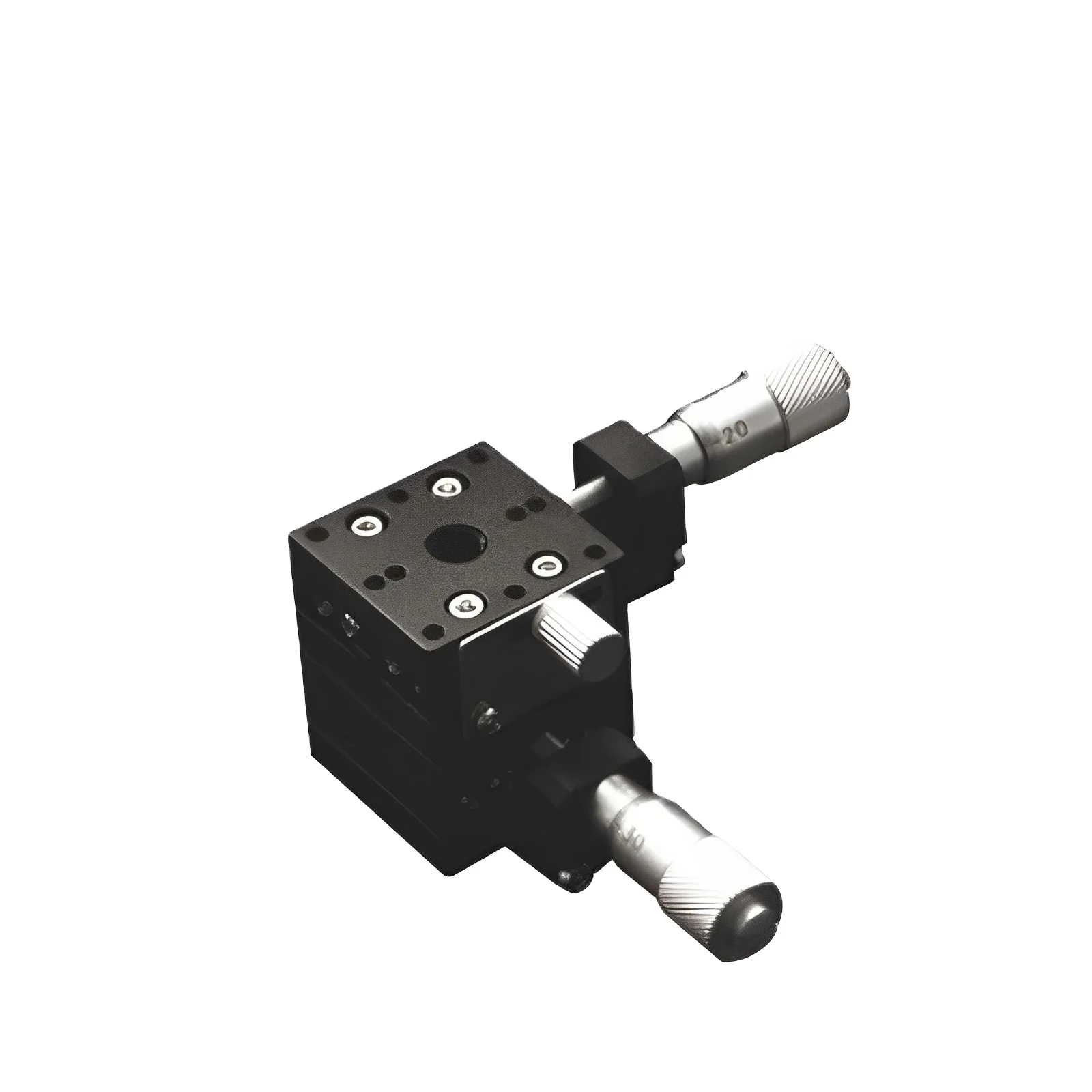 GOOD C&K Minitype 25*25mm XY Manual Stage Positioning Platform Crossed Roller Guide Micrometer Linear Stage for Optical