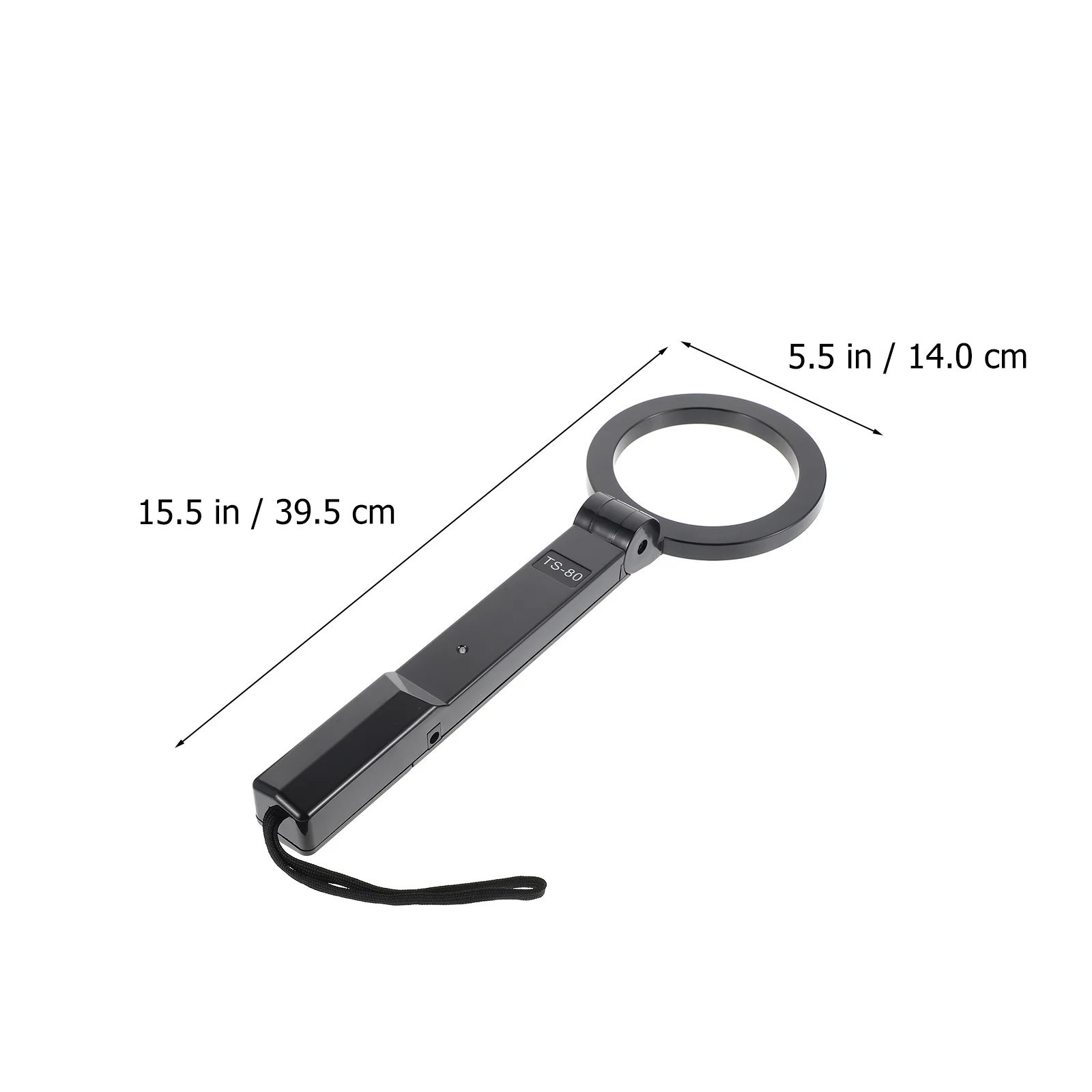 Scanner dobrável de plástico portátil de metal portátil ferramenta de inspeção de segurança de alta sensibilidade ao ar livre shopping hotel