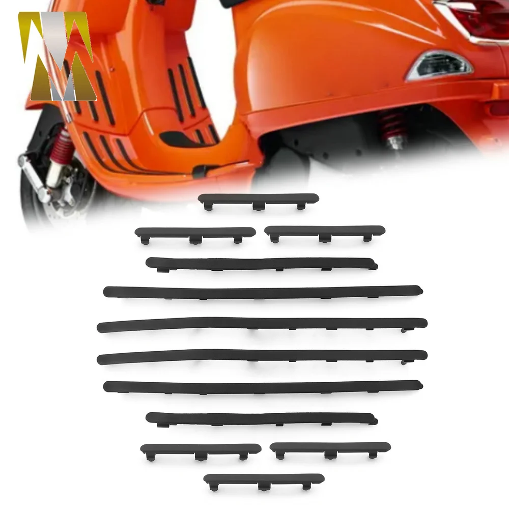 

Motorcycle For VESPA LX150 LXV150 VXL150 S150 2013-2020 2021 2022 Footboard Rubber Strips Pedal Decoration Strip