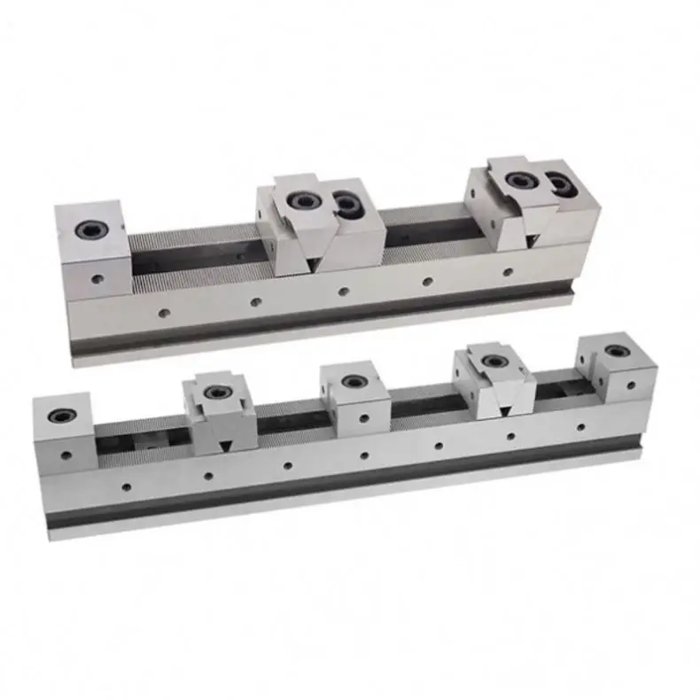 

KSD50-500-4FD Cheap Precision Versatile Multi Clamping Adjustable Multiple Line up Vise Rail System for Cnc Machine