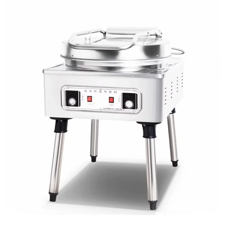 Double-sided heating 56cm 22 inches electric frying pan fryer electric barbecue oven barbecue non-stick fryer