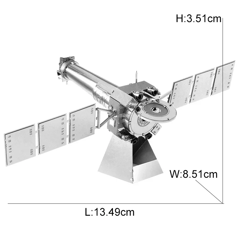 Weltraumforschung 3D Metall Puzzle Shuttle Hubble Weltraumteleskop Mars Rover Modell Spielzeug für Kinder Kreatives Puzzle Geschenkspielzeug