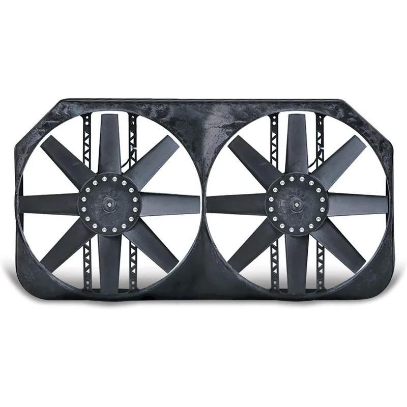 

Direct-fit Dual Electric Fan for 1992-1999 Truck with 34-inch Wide Radiator Core (280/116521)