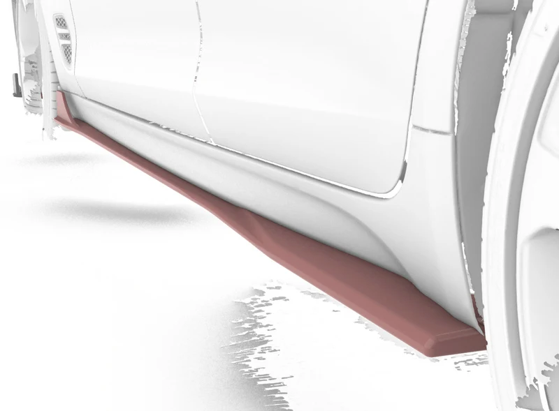 For Genesis G70 Facelift Hyperblade Side Skirt - For Shooting Brake Model Only, Exterior Aero Mod Part
