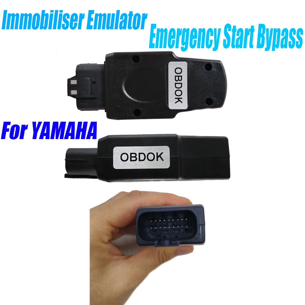 For YAMAHA Immobiliser Emulator T-MAX Emergency Start Bypass Module 2015-2021 Without Key Plug and Play Motorcycle Key Tools