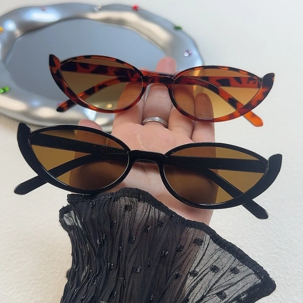 Modische Halbrahmen-Cat-Eye-Sonnenbrille Kratzfeste Street-Photography-Sonnenbrille Anti-UV-Schutz Brillen Sommer