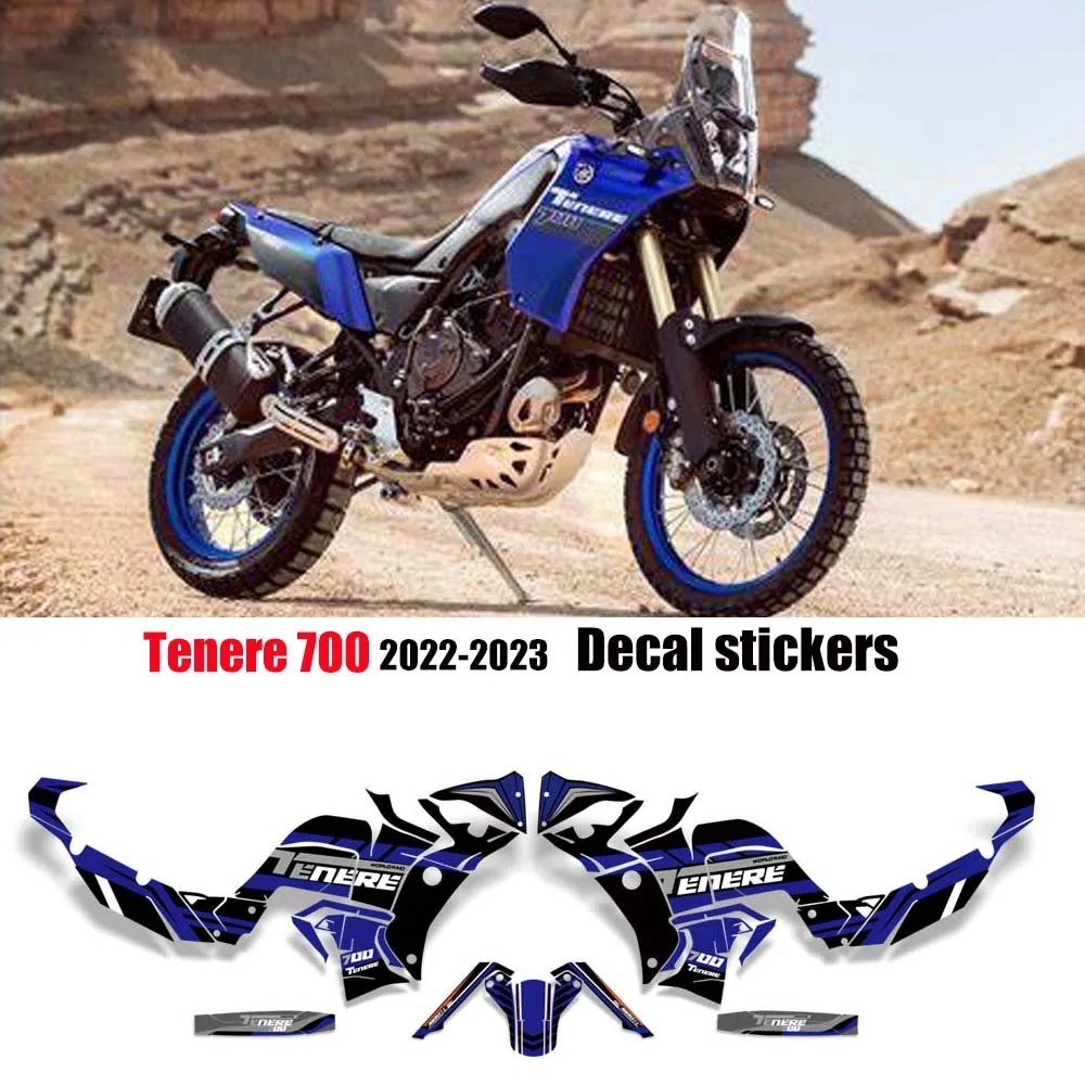 

For YAMAHA Tenere 700 Accessories Motorcycle Fuel Tank Sticker Decal Body Protection TENERE 700 World Raid 2022-2023