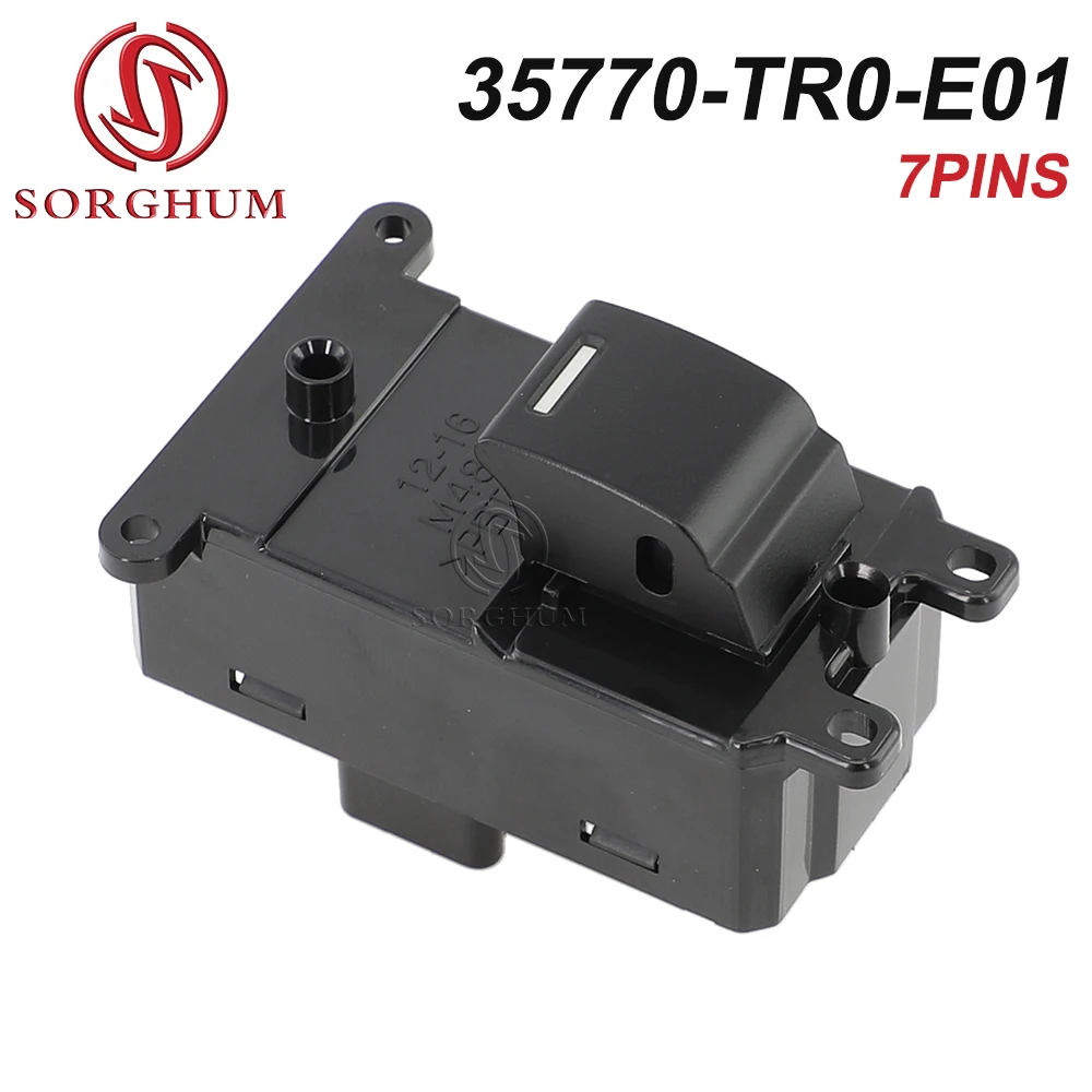 

SORGHUM Rear Side Electric Window Switch Lifter Control Regulator 35770-TR0-E01 For Honda CRV CR-V 2012-2017 CIVIC 2012-2016