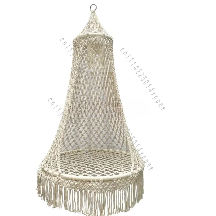 Living Room Adult Hammock Handmade Interior Weaving Hanging Chair Hanging Basket Bohemian