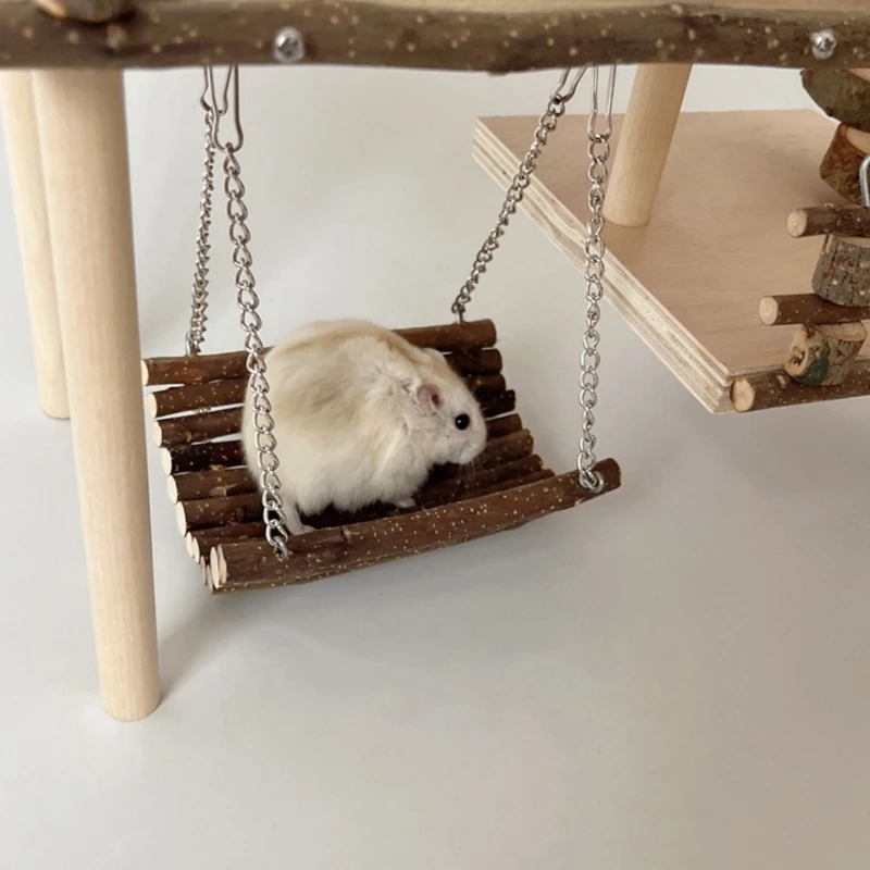 Hamster Swing Providing Safe and Exciting Space for Hamster to Climb Swing and Explore Perfect for Hamster Sugar Gliders