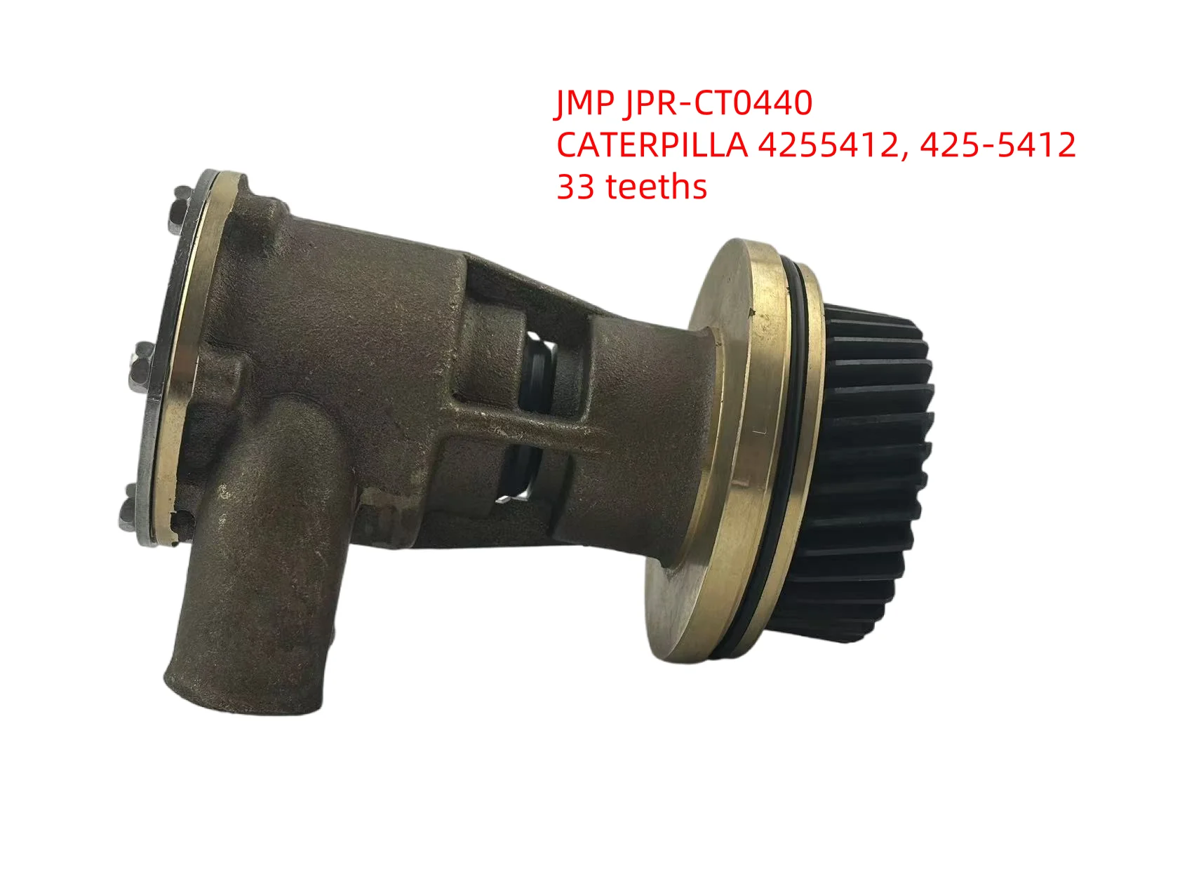 Marine Engine Seawater Pump,33 Teeth Gear,for Caterpillar CAT 4255412 425-5412,for Jabsco29630-1101,for PerkinsM92B,Boat Cooling