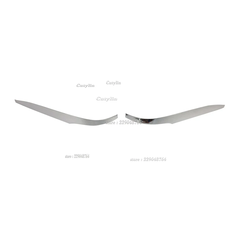 For Toyota Harrier XU60 2014-2018 ABS Chrome Accessories Car Rearview mirror decoration strip Cover Trim Styling Sticker