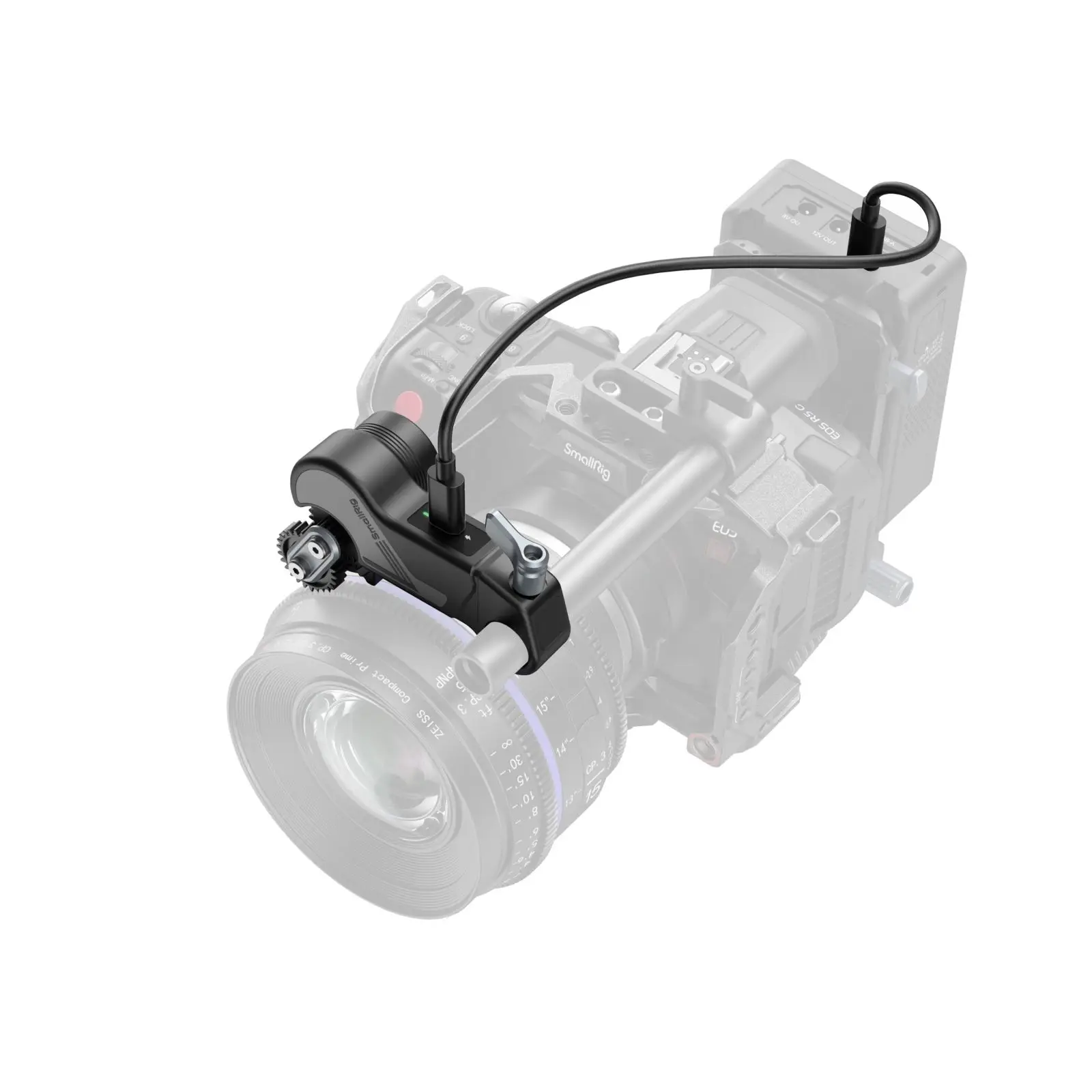 SmallRig Wireless Receiver Motor Lite, Controller It Can Deliver a Peak Torque of 4.3 kgf·cm, for DSLR, Mirrorless Lenses -4297