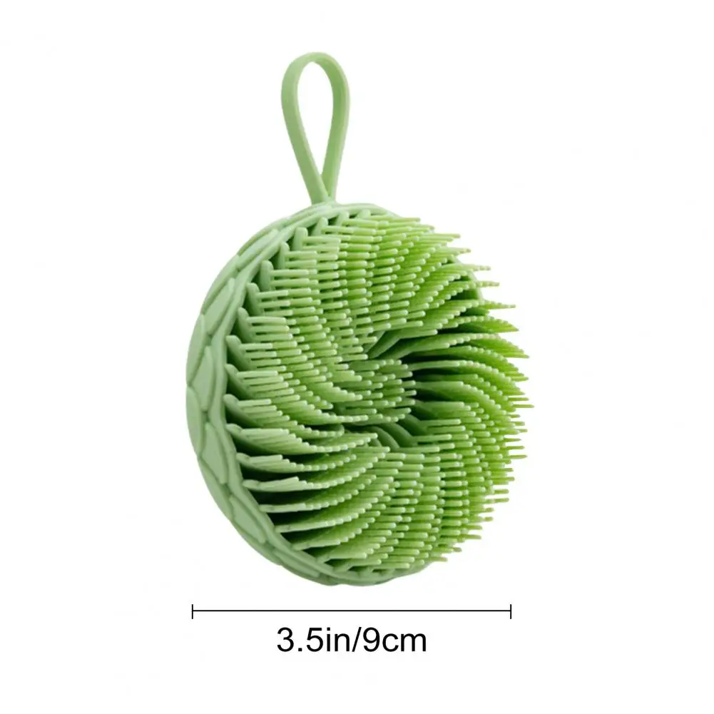 Dual-Sided Design 2-in-1 Silicone Body Scrubber Body Buffer Scrubber for Sensitive Skin Body Shower Scrubber Exfoliating Brush