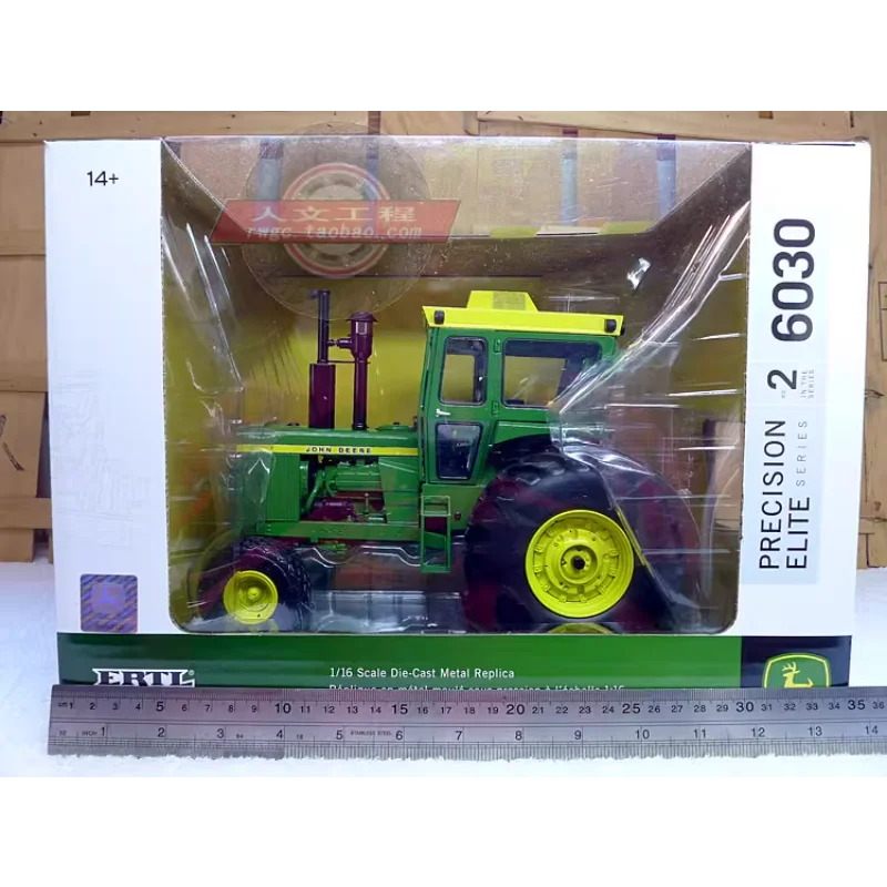 Defects Diecast ERTL 1:16 Scale 6030 Agricultural Alloy Tractor Model Collectible Toy Gift Souvenir Display Ornament