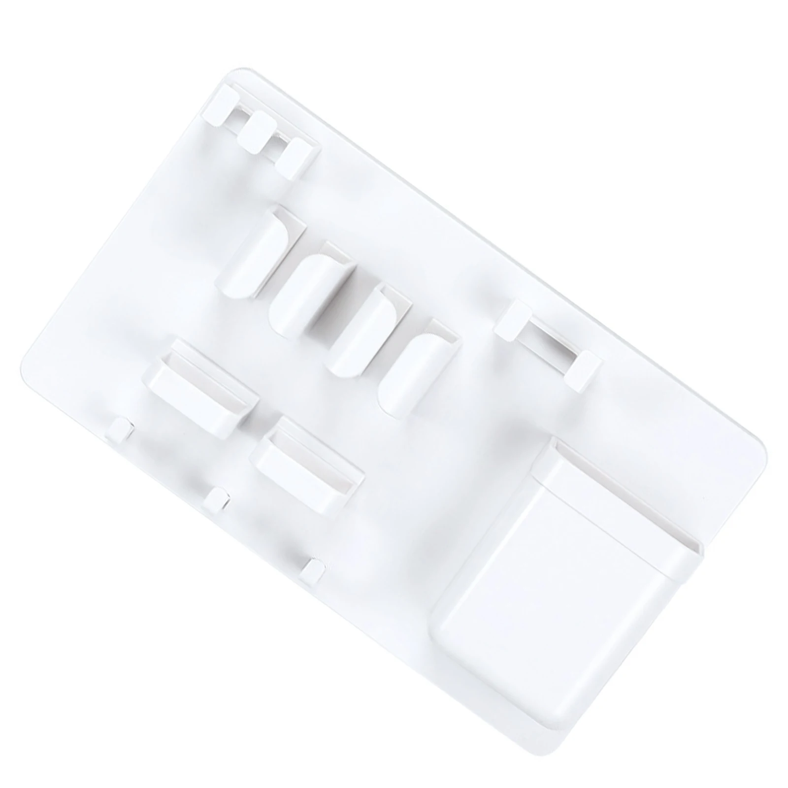 

Electric Toothbrush Storage Rack Toilet Storage Hole Free Toothpaste Razor Comb Wall Mounted Bathroom Supplies
