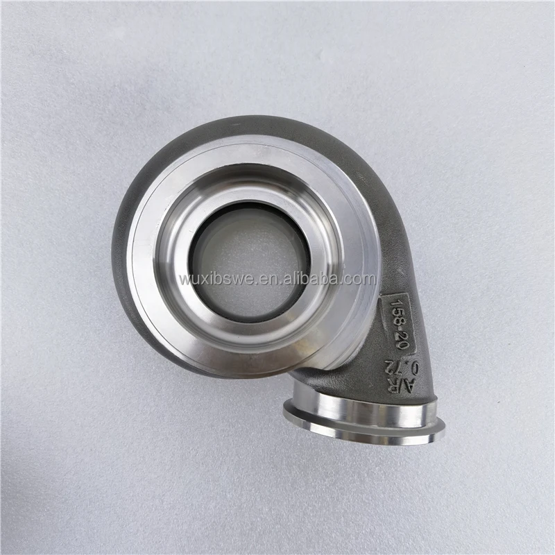 Turbocharger G25 Reverse Rotation Stainless Turbine Housing 740902-0073 AR 0.72 V-band G25-550 G25-660 871388-5001S 871388-5002S