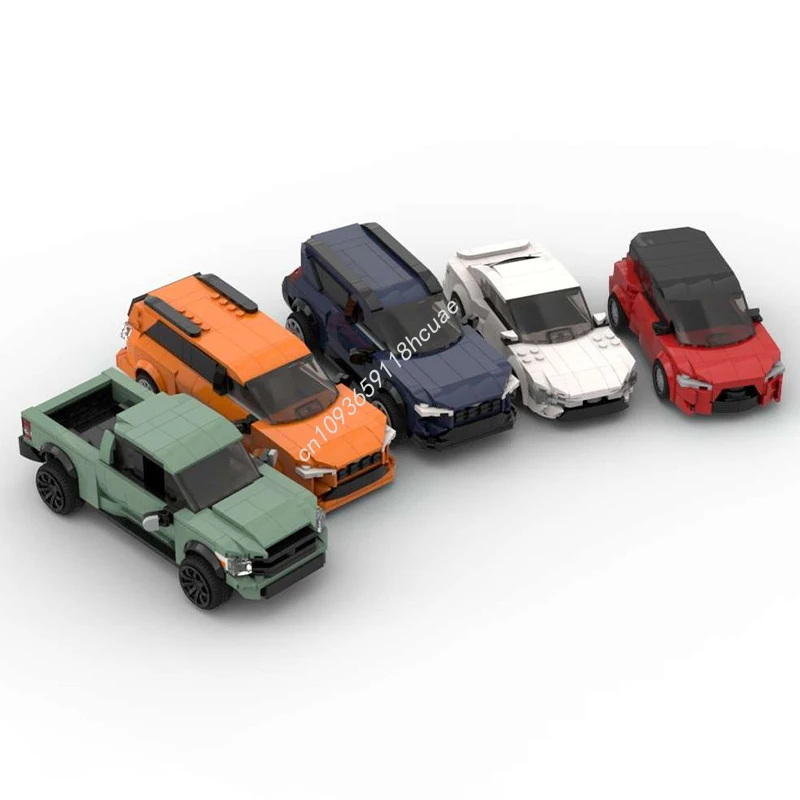 

1791pcs MOC Vehicle Pack 8 Stud City Champion Supercar Building Blocks Christmas Gift Exclusive DIY Project Kit Ideal for Adult