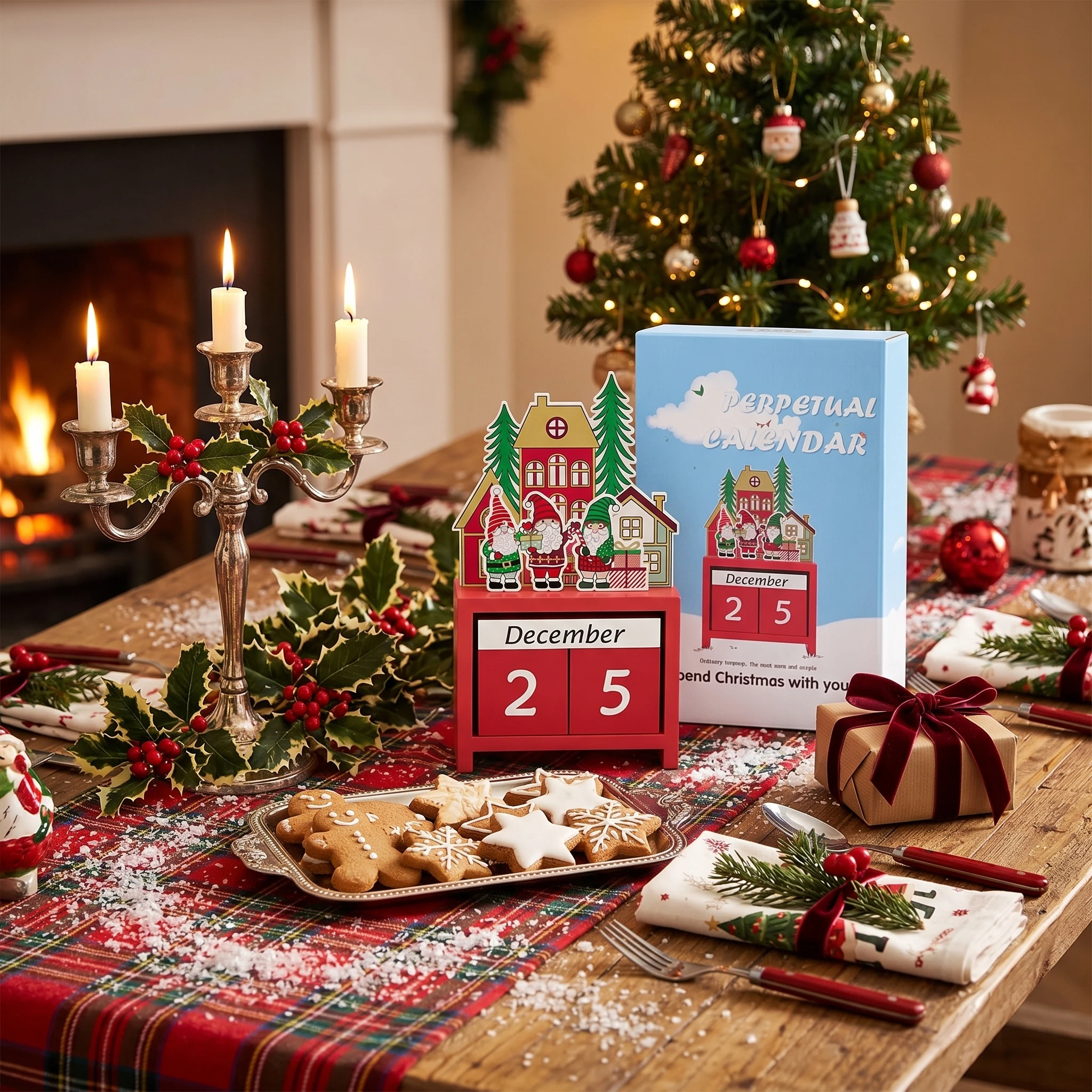 Christmas Countdown Advent Cal - Home Office Living Room avaliação e preço