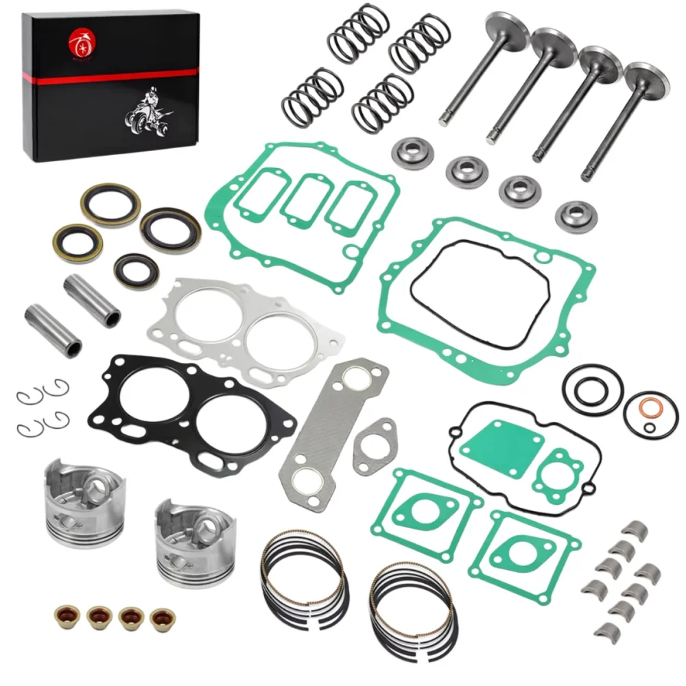 Piston Ring Oversize Bore 0.25mm Gasket Seal Intake Exhaust Spring Retainers Valve Collet Keepers for EZGO Fuji Robin 299 EH29C