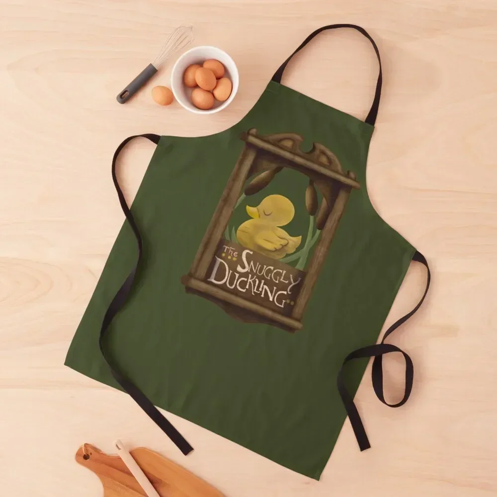 

The Snuggly Duckling- Tangled Apron women's work Kitchen Tools Accessories For Cosmetologist Apron