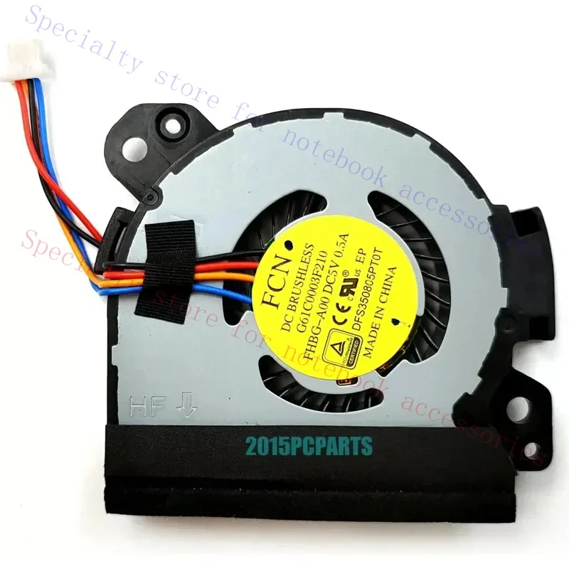 for DFS350805PT0T G61C0003F210 FHBG-A00 CPU Cooling Fan for Toshiba Satellite R40-C A40-D Laptop Heatsink Cooler Replacement