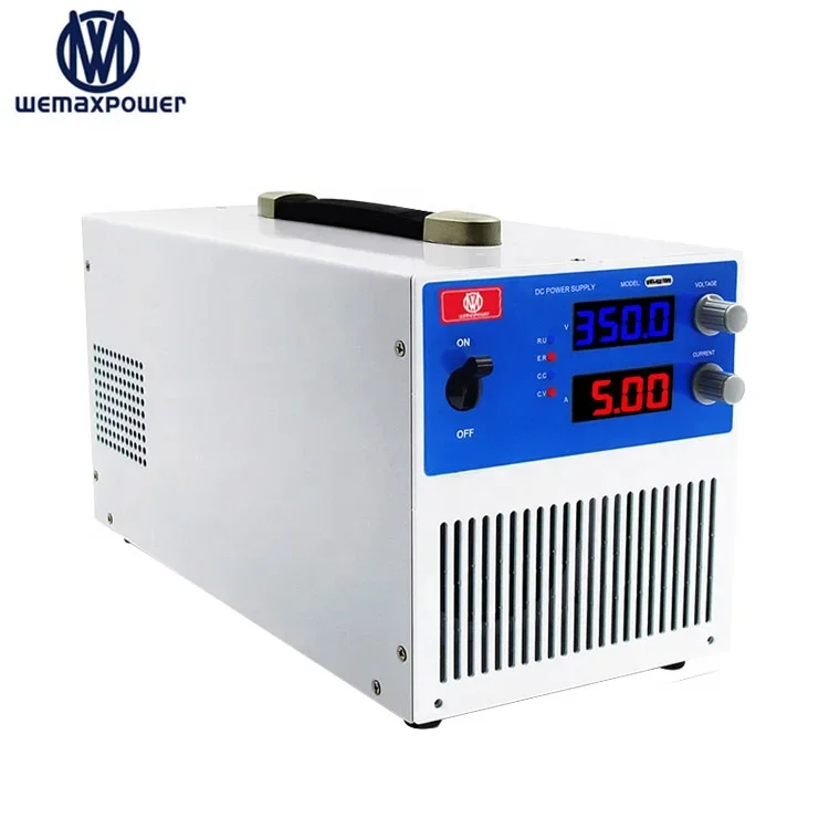 AC 220Vac to 350vdc 5amp switching mode adjustable dc regulated 0-350v 5a variable dc power supply