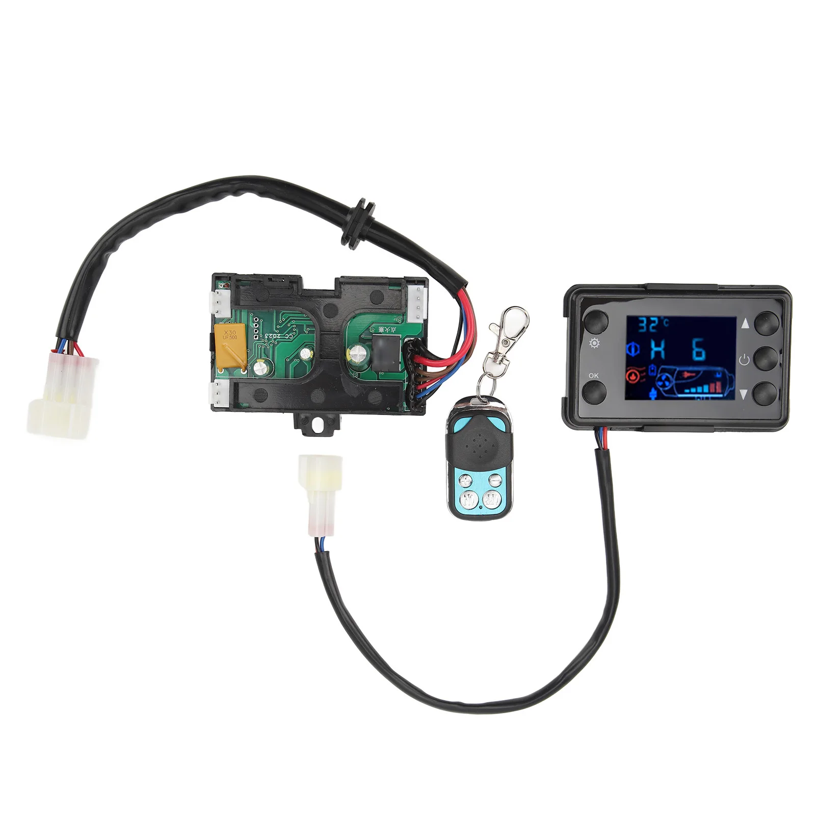 

12V 5kw Parking Heater LCD Monitor Remote Control Board Motherboard for Car Bus Rail Air Diesel Heaters