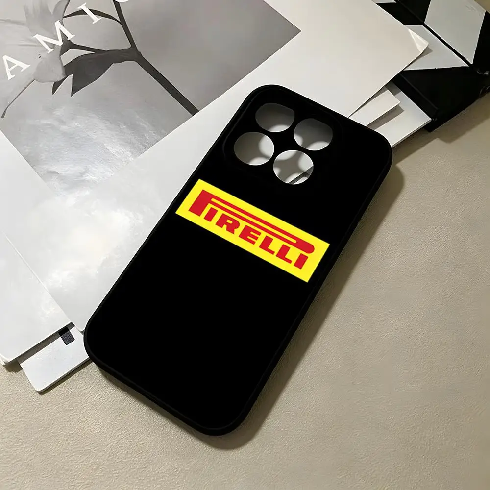 Funda de teléfono con logotipo P-Pirelli para Xiaomi 17 Pro Ultra 15 14 13 12 Pro Ultra Redmi 15 Pro Plus 5G 4G, funda de silicona