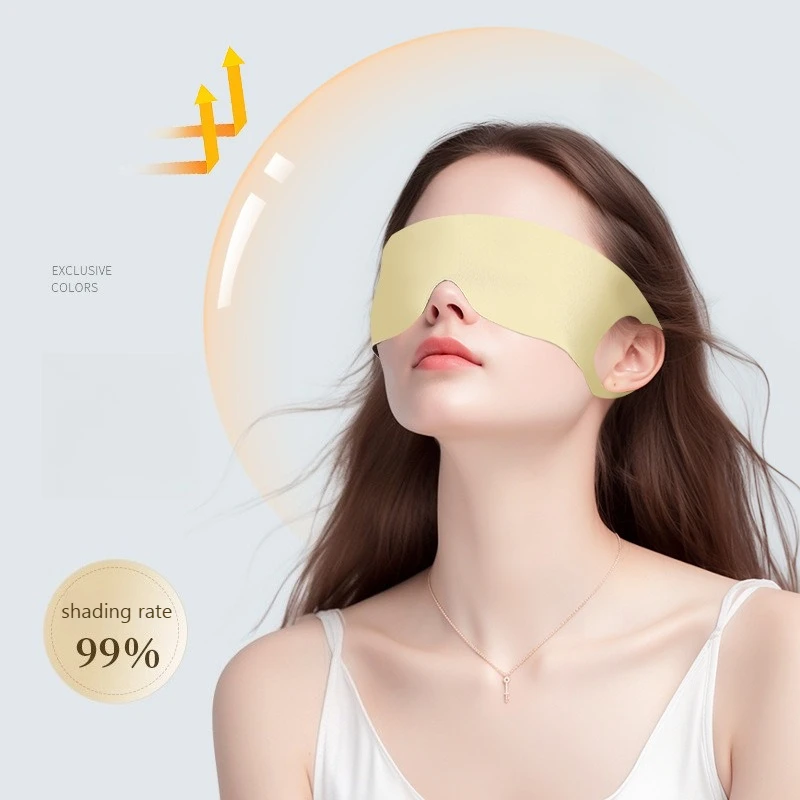 Hot-selling Light and Seamless Sleep Blindfold Sleeping Shading One-piece Ear-hanging Blindfold