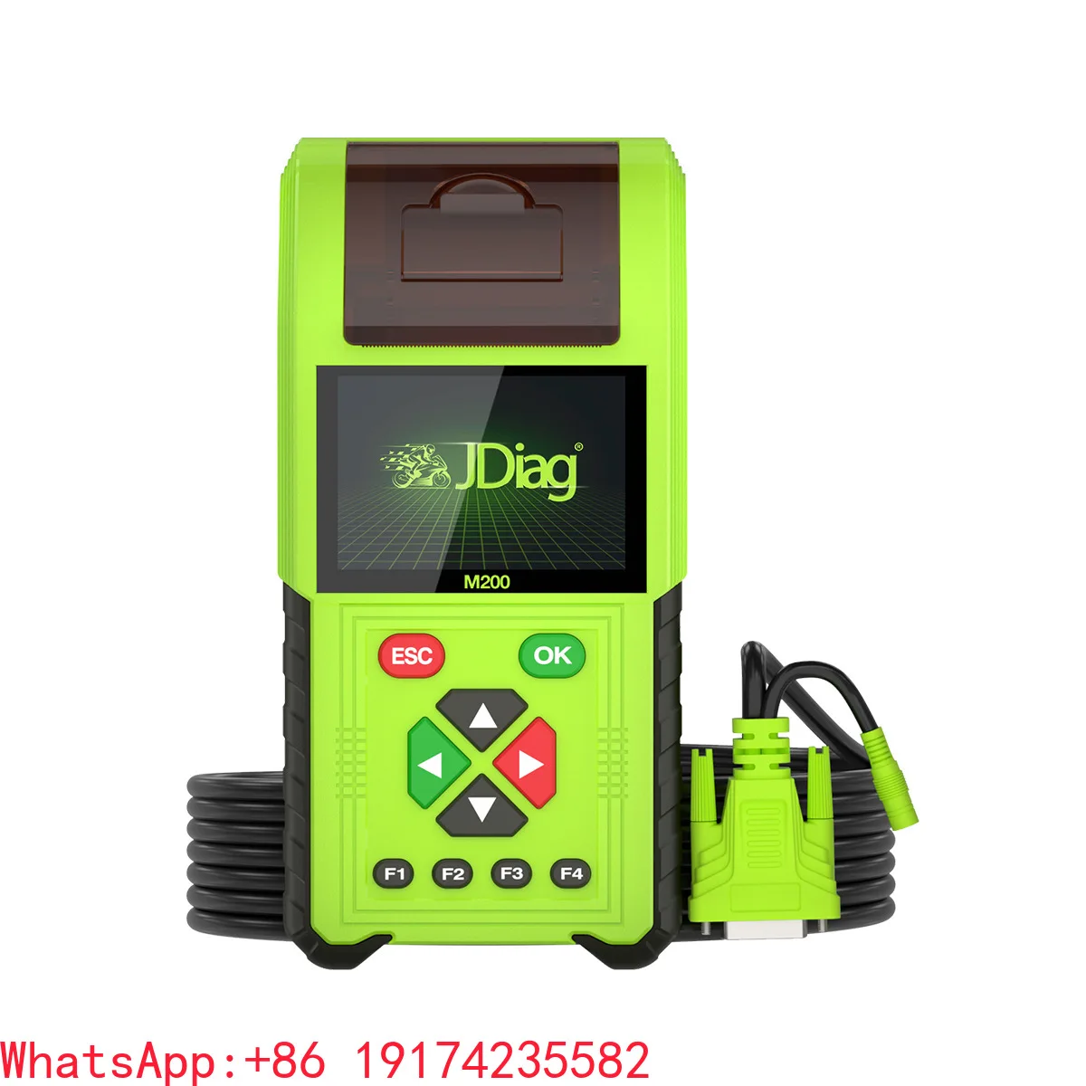 For M200 Universal Motorcycle Diagnostic Tool with Wi-Fi 8V-30V Voltage Signal Simulation JDiag China Factory
