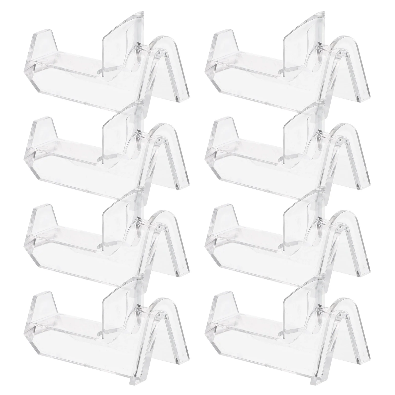 8 Pcs Accessories Glasses Display Stand Large Hole Multi-functional Acrylic Storage Rack