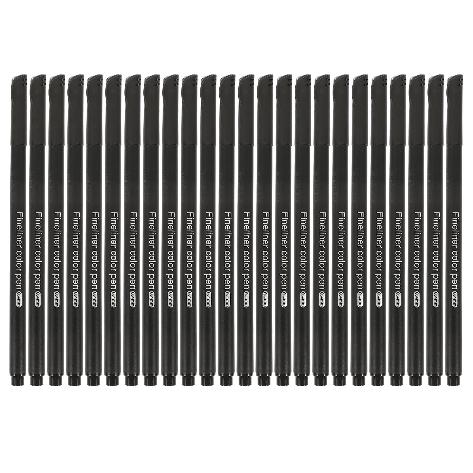 

24pcs Needle Pen Black Drawing Paint Sketching Fine Liner Durable Portable Artist Supplies Graffiti