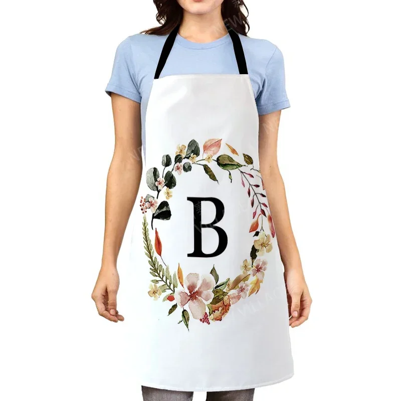 Aesthetic Women kitchen apron kids original Children Waterproof girl fashionable princess waiter work apron oil proof letter