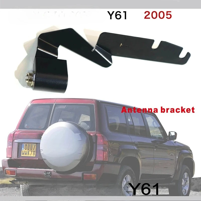 For Nissan Patrol Y61 Antenna Bracket NISSAN Y61 Tailgate Radio Antenna Mounting Bracket Accessories