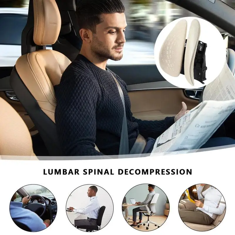 Car Back Support Lumbar Suppor - Gaming Chair Lumbar Pillow บทวิจารณ์และราคา