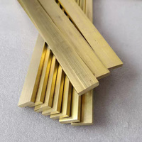 H59 Brass Flat Bar Plate Row Strip Thick 3mm 4mm 5mm 6mm 8mm 10mm 12mm 15mm 20mm Square Rod Solid Metal Brass Sheet