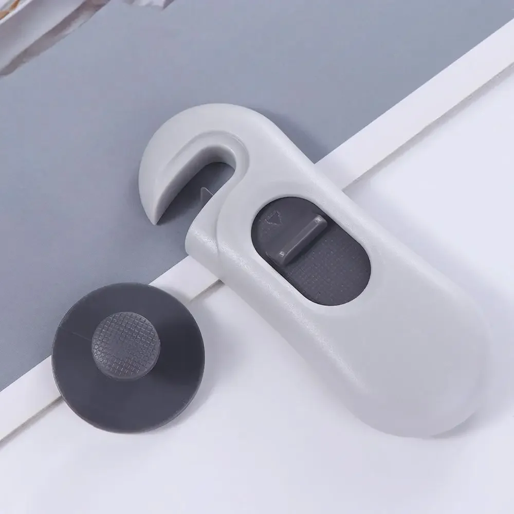 ABS Plastic Drawer Lock Anti-Pinch Hand Door Lock Refrigerator Door Lock Storage Cabinet Door Lock Baby Safety Lock