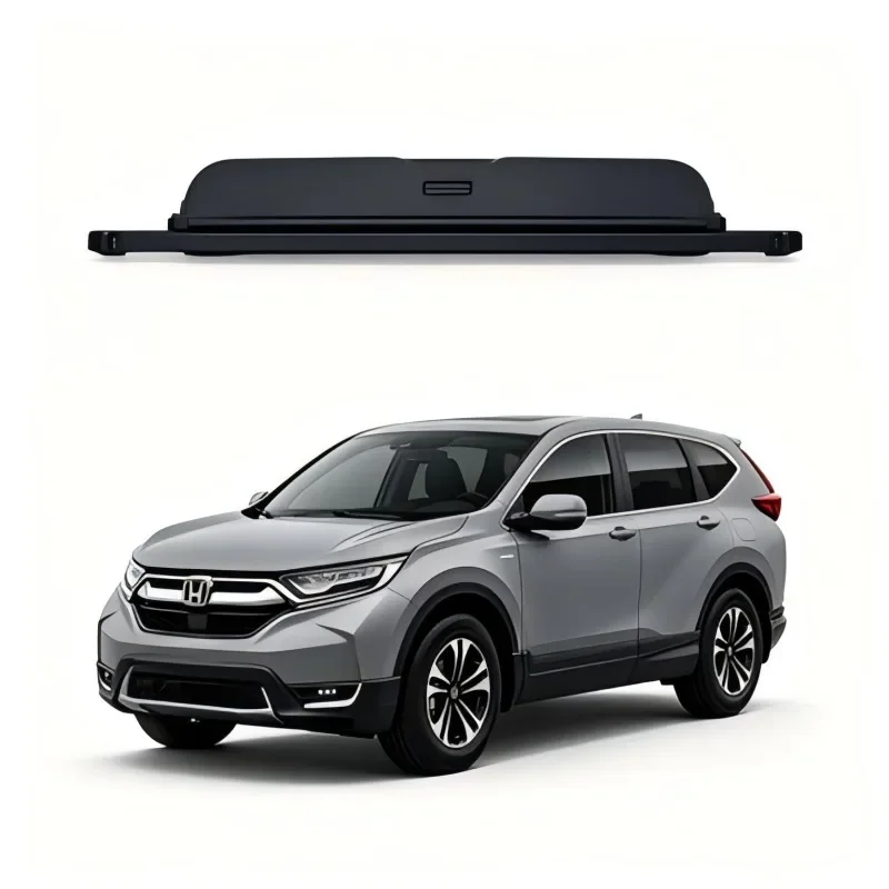 Car Trunk Cargo Cover, Rear Parcel Shelf Shade Shield, Luggage Privacy Blind for Honda CR-V 23-25 Dual Layer