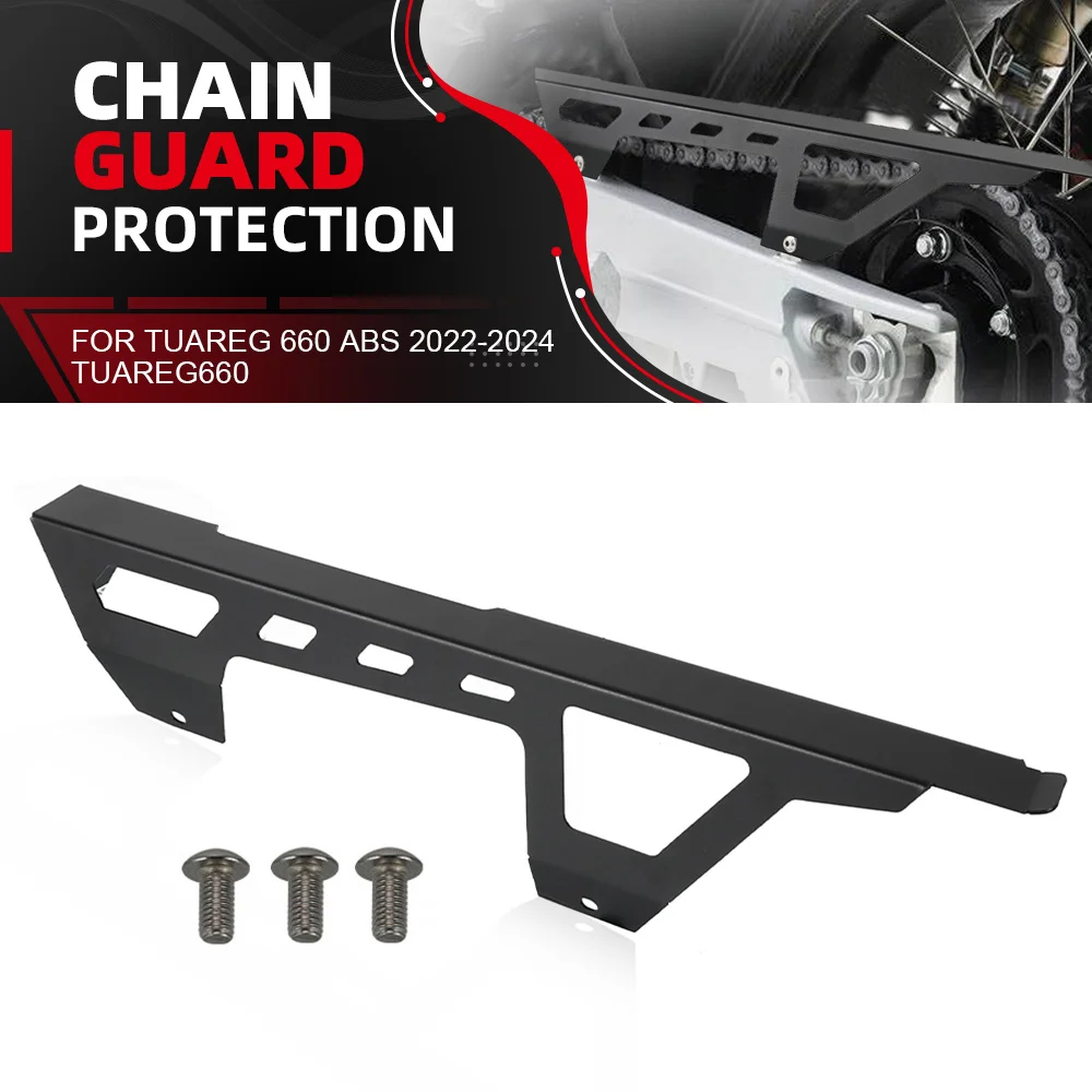 

Motorcycle Accessories Stainless Steel Chain Protection Cover Belt Guard For Aprilia Tuareg 660 ABS 2022-2023-2024 Tuareg660