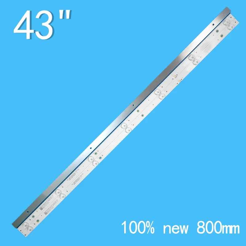 LED For RF-AB430005SS30-070142G6F MS-L2570 JL.D43071330-002AS-M CRH-ZG43G5SP30300703981REV1.0 LB-C430F18-E5C-B-G11-JF1 L43N4300