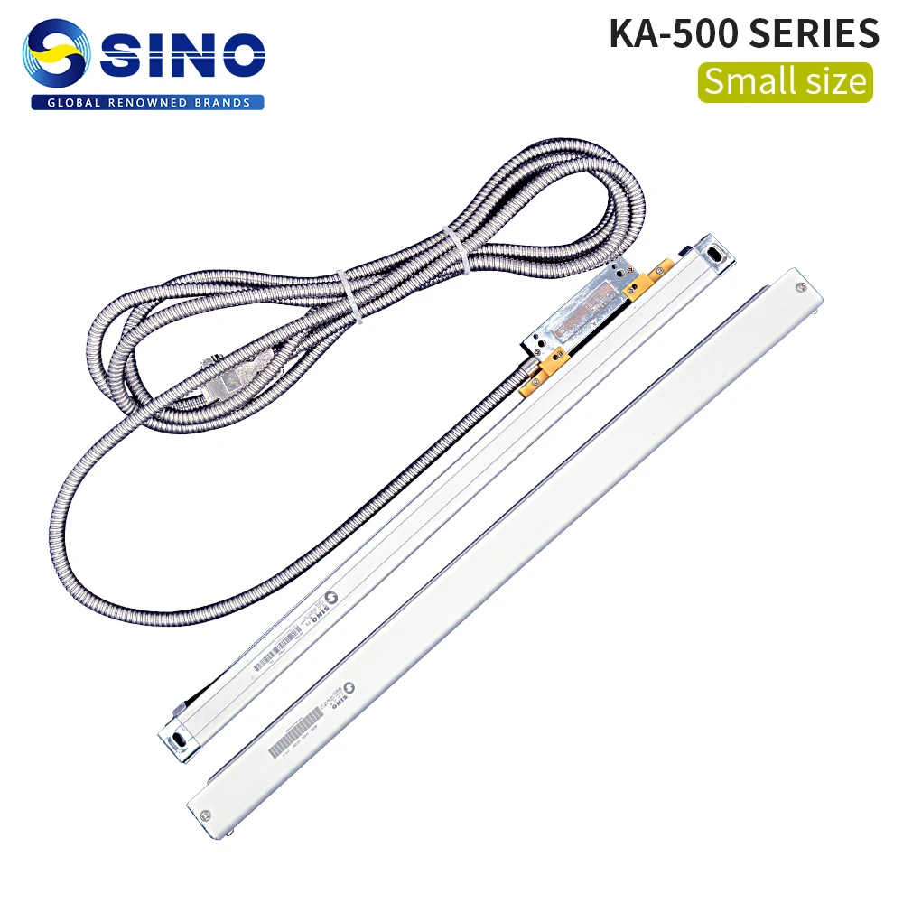 SINO SDS6-3V Metal 3Axis Digital Display and KA-300 Or KA-500 Digital Optical Linear Glass Scale Ruler Milling Lathe DRO